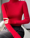 Women's Neat Turtleneck Turtleneck Sweater