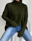 Women's Relaxed Turtleneck Sweater