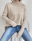 Women's Relaxed Turtleneck Sweater