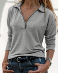 Women's Warm Zip-Up Sweater