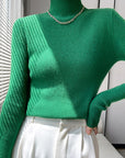 Women's Neat Turtleneck Turtleneck Sweater