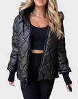 Women's Refined Hooded Jacket