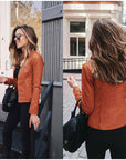 Women's Elegant Zip-Up Jacket
