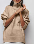 Women's Relaxed Oversized Turtleneck Sweater