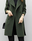 Women's Comfortable Double-Breasted Coat