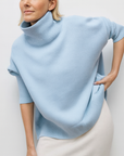 Women's Relaxed Oversized Turtleneck Sweater