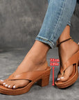 Women's Comfortable Chunky Heels