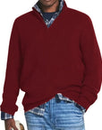 Men’s Half-Zip Soft Sweater