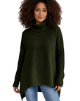 Women's Refined Knitted Turtleneck Sweater
