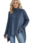 Women's Refined Knitted Turtleneck Sweater