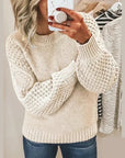 Women's Layered Simple Sweater