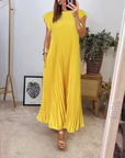 Women's Comfortable Short Sleeve Maxi Dress