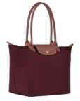 LONGCHAMP LE PLIAGE TOTE - BURGUNDY