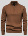 Men’s Half-Zip Layered Sweater