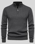 Men’s Half-Zip Layered Sweater