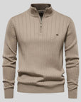 Men’s Half-Zip Layered Sweater