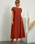 Women's Graceful Layered Maxi Dress