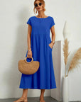 Women's Graceful Layered Maxi Dress