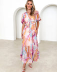 Presley | Floral Print Maxi Dress