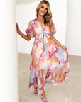 Presley | Floral Print Maxi Dress