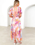 Presley | Floral Print Maxi Dress