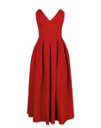 Women's Soft Pleated Midi Dress