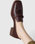Women's Modern Square Toe Loafers