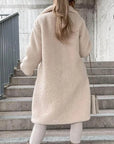 Women's Elegant Longline Coat