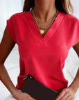 Aubree | V-Neck Blouse