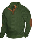 Men’s Buttoned Everyday Sweater