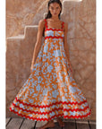 Women's Stylish Layered Maxi Dress