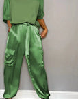 Margot | Wide Leg Cut Pants Set