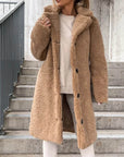 Women's Elegant Longline Coat