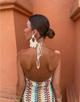 Women's Modern Backless Maxi Dress
