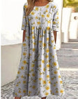 Women's Elegant Midi Dress