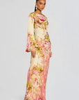 Cadence | Floral Print Maxi Dress
