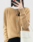 Women's Neat Oversized Cardigan