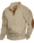 Men’s Buttoned Everyday Sweater