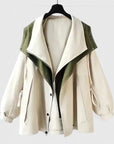 Women's Relaxed Buttoned Jacket