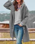 Women's Sleek Hooded Coat