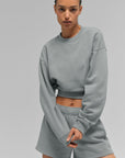 Alo - Cropped Crew Neck