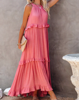 Women's Refined Ruched Maxi Dress