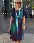 Madison | Ruffle Trim Maxi Dress
