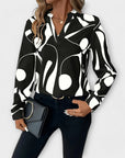 Women's Comfortable Printed Blouse
