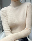 Women's Neat Turtleneck Turtleneck Sweater