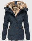 Women's Simple Hooded Coat
