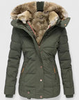 Women's Simple Hooded Coat