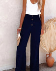 Harley | Casual Fit Wide-Leg Pants