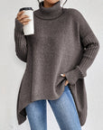 Women's Relaxed Turtleneck Sweater
