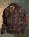 Men’s Buttoned Refined Pullover